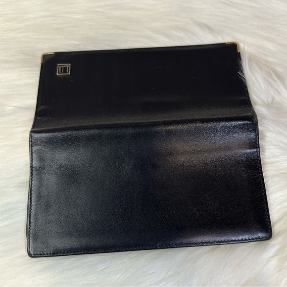DUNHILL mens leather long wallet in black - Picture 6 of 13